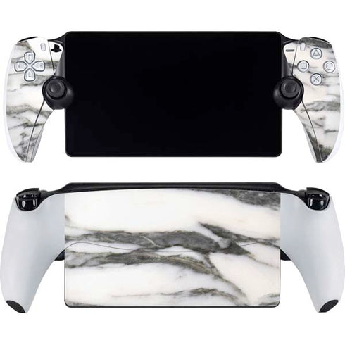 Grey Marbling PlayStation Portal Remote Player Skin