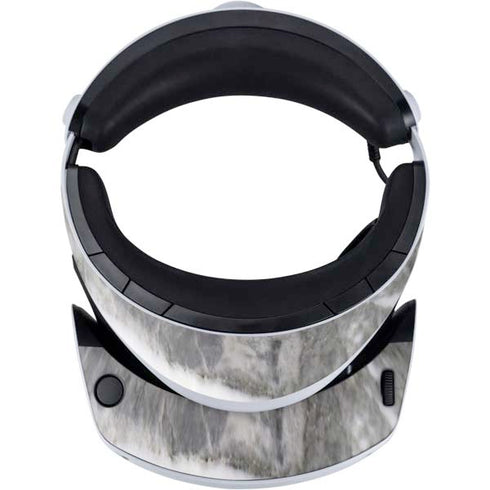 Grey Marbling PlayStation VR2 Skin