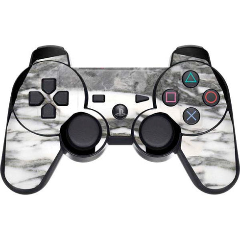 Grey Marbling PS3 Dual Shock wireless controller Skin