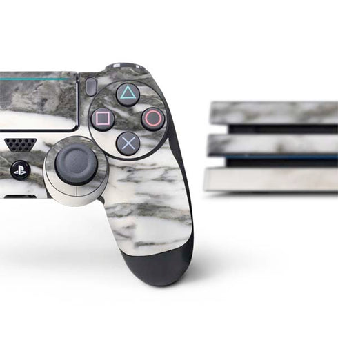Grey Marbling PS4 Pro Bundle Skin