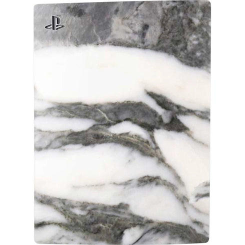 Grey Marbling PS5 Console Skin