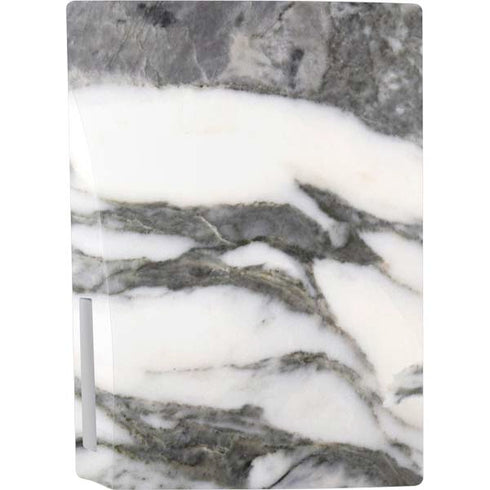 Grey Marbling PS5 Console Skin