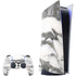 Grey Marbling PS5 Digital Edition Bundle Skin