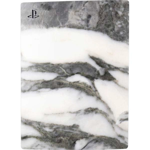 Grey Marbling PS5 Digital Edition Bundle Skin