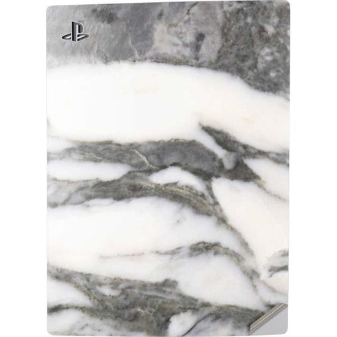 Grey Marbling PS5 Digital Edition Console Skin