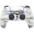 Grey Marbling PS5 Controller Skin