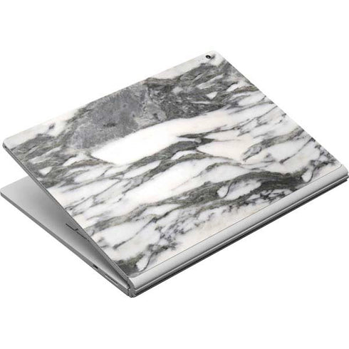 Grey Marbling Surface Book Skin