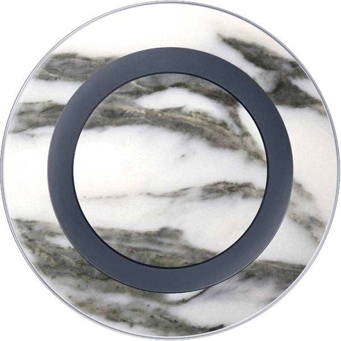 Grey Marbling Wireless Charger Skin