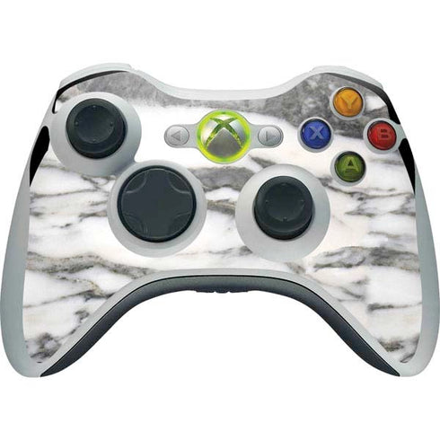 Grey Marbling Xbox 360 Wireless Controller Skin