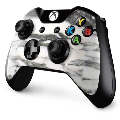 Grey Marbling Xbox One Controller Skin