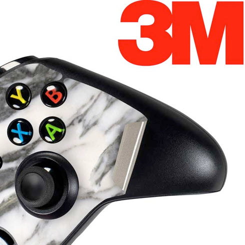 Grey Marbling Xbox One Controller Skin