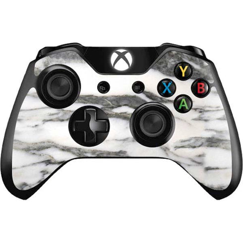 Grey Marbling Xbox One Controller Skin