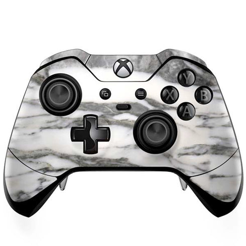 Grey Marbling Xbox One Elite Controller Skin