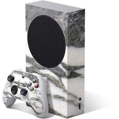 Grey Marbling Xbox Series S Bundle Skin