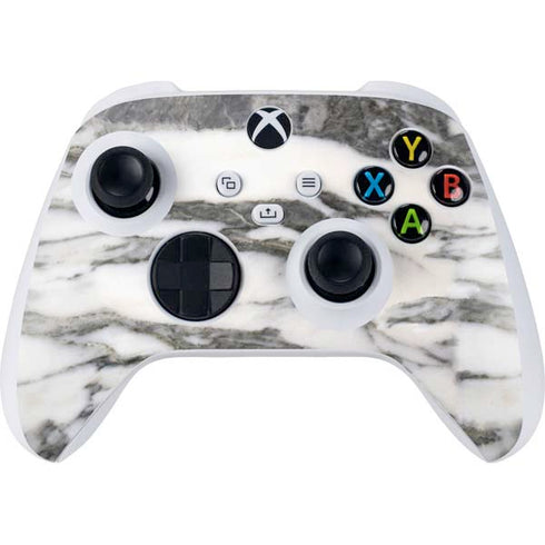 Grey Marbling Xbox Series S Controller Skin