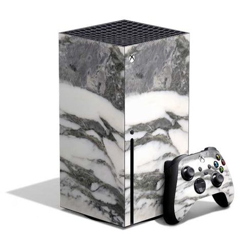 Grey Marbling Xbox Series X Bundle Skin