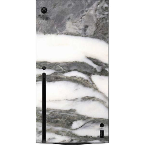 Grey Marbling Xbox Series X Console Skin