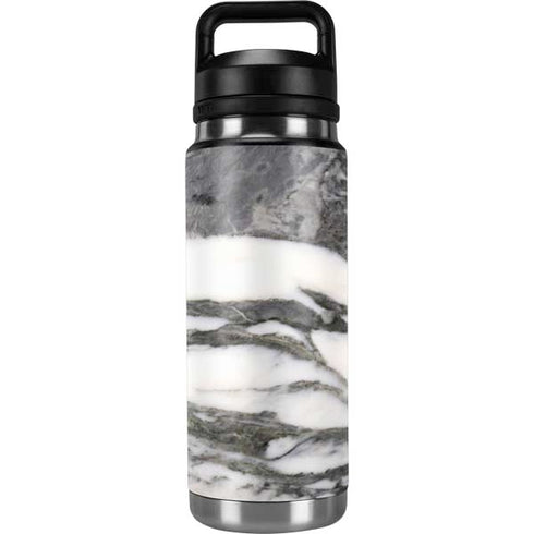 Grey Marbling YETI Rambler 26oz Bottle Skin