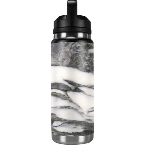 Grey Marbling YETI Rambler 26oz Bottle Skin