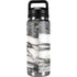 Grey Marbling YETI Rambler 26oz Bottle Skin