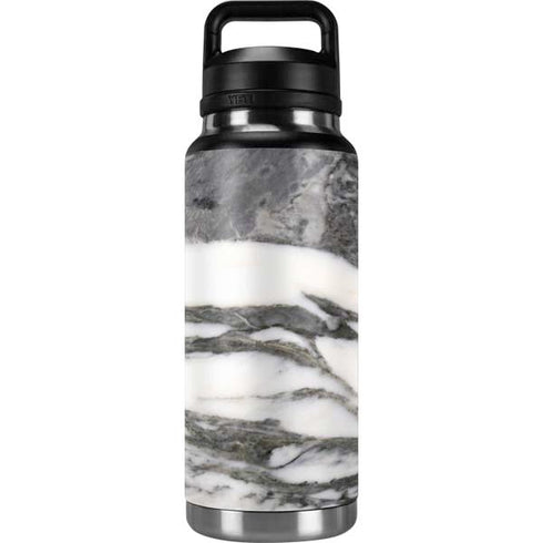 Grey Marbling YETI Rambler 36oz Bottle Skin
