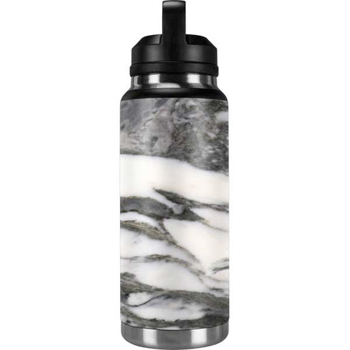 Grey Marbling YETI Rambler 36oz Bottle Skin
