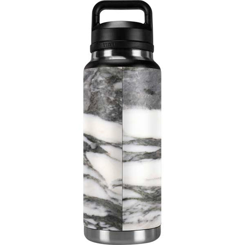 Grey Marbling YETI Rambler 36oz Bottle Skin