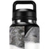 Grey Marbling YETI Rambler 36oz Bottle Skin