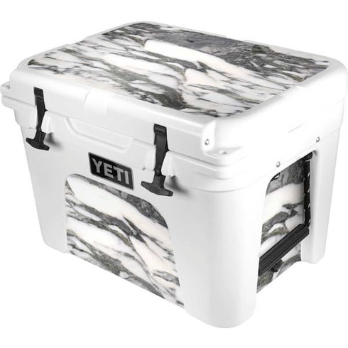 Grey Marbling YETI Tundra 35 Hard Cooler Skin