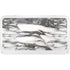 Grey Marbling YETI Tundra 75 Hard Cooler Skin
