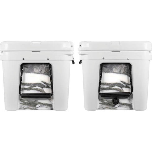 Grey Marbling YETI Tundra 75 Hard Cooler Skin