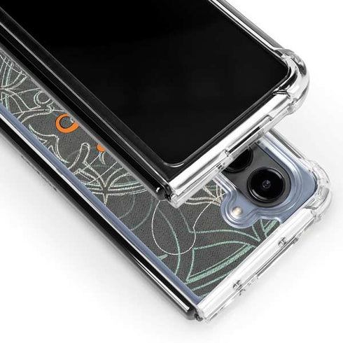 Grey Serenity Galaxy Z Fold5 5G Clear Case