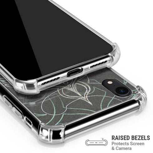 Grey Serenity iPhone XR Clear Case
