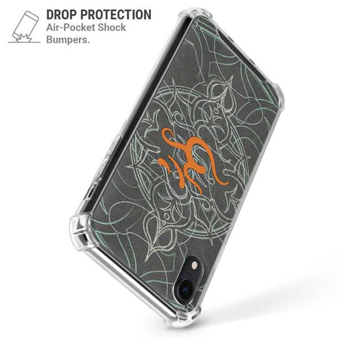 Grey Serenity iPhone XR Clear Case