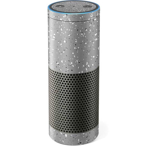 Grey Speckle Amazon Echo Skin