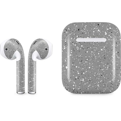 Grey Speckle Apple AirPods Skin