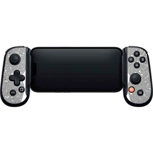 Grey Speckle Backbone One for iPhone Game Controller Skin