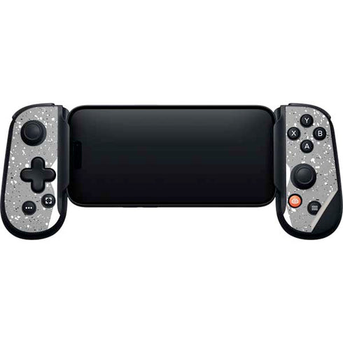 Grey Speckle Backbone One for iPhone Game Controller Skin