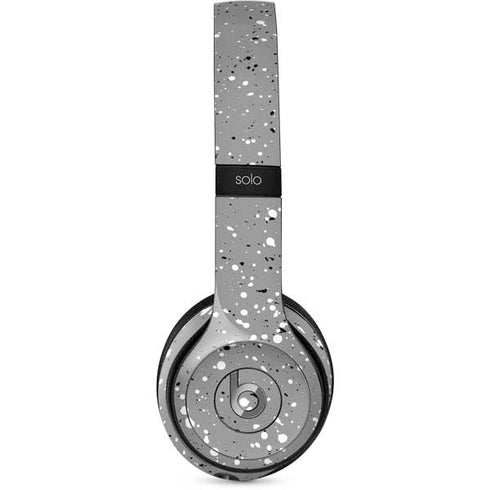 Grey Speckle Beats Solo 2 Wired Skin