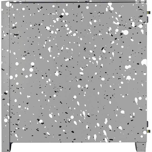 Grey Speckle Corsair 4000D Tempered Glass Mid-Tower ATX Case Skin