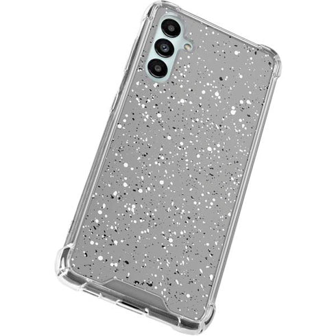 Grey Speckle Galaxy A14 5G Clear Case
