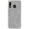 Grey Speckle Galaxy A20 Clear Case