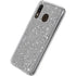 Grey Speckle Galaxy A20 Clear Case