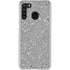 Grey Speckle Galaxy A21 Clear Case