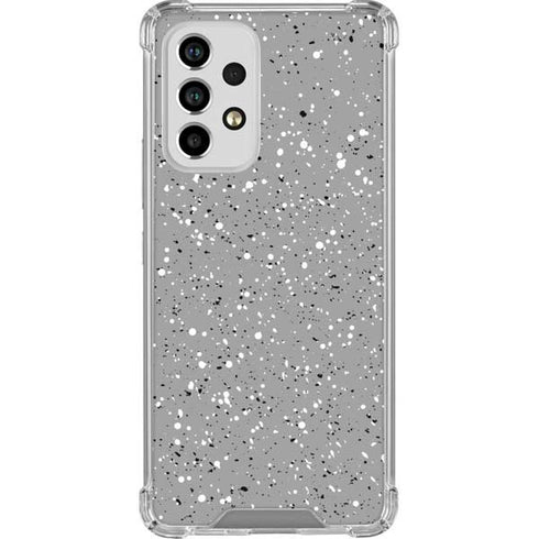 Grey Speckle Galaxy A33 5G Clear Case