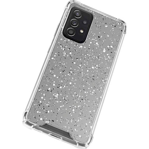 Grey Speckle Galaxy A52 5G Clear Case