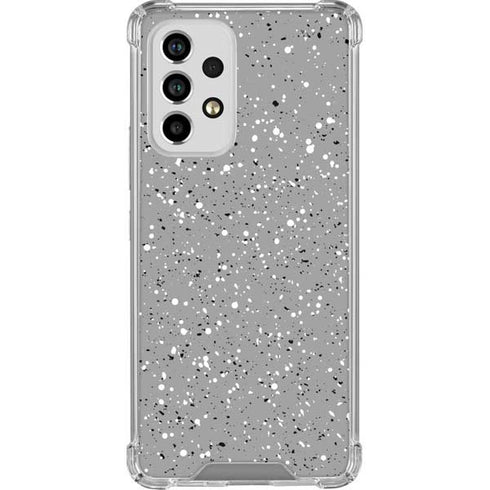 Grey Speckle Galaxy A53 5G Clear Case