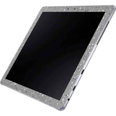 Grey Speckle Galaxy Book 12in Skin