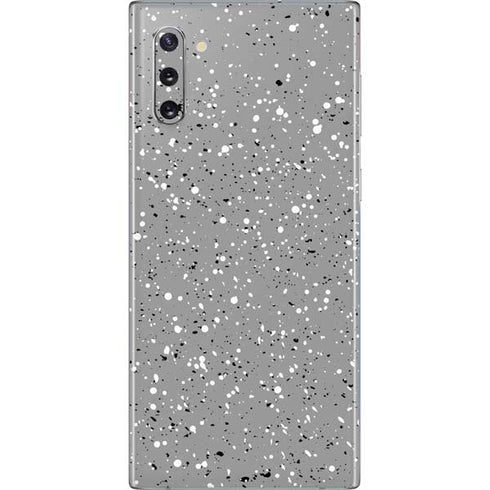Grey Speckle Galaxy Note 10 Skin
