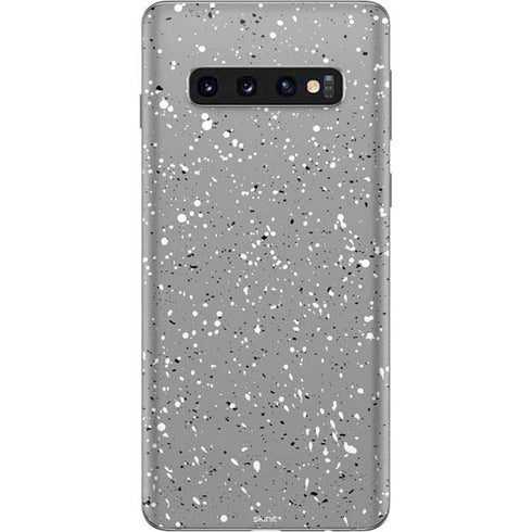 Grey Speckle Galaxy S10 Skin